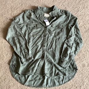AE Military style button up